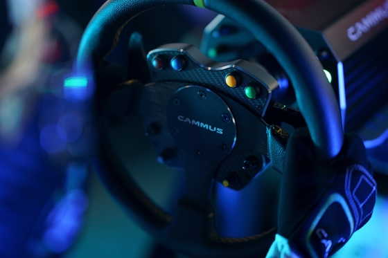 Van de de Raceautosimulator van de stuurwielaandrijving de Motie van Simul voor PC-Spel